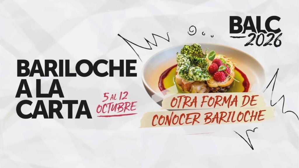 Bariloche a la Carta, 5 al 12 de octubre 2026