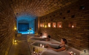 Spa del Hotel Azur en Cordóba, Argentina, incluído en la guía Michelín 2026